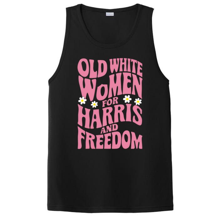 Old White Women For Harris And Freedom Kamala Harris PosiCharge Competitor Tank