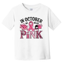 October We Wear Gift Toddler T-Shirt