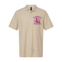 October We Wear Pin.K Breast Cancer Awareness Halloween Ghost Softstyle Adult Sport Polo