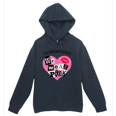 On Wednesday We Wear Pink Funny Valentine Urban Pullover Hoodie