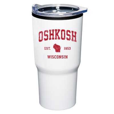 Oshkosh Wisconsin Wi Vintage Sports Tumbler