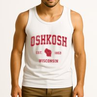 Oshkosh Wisconsin Wi Vintage Sports Tank Top