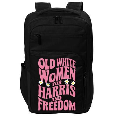 Old White Women For Harris And Freedom Impact Tech Backpack