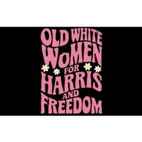 Old White Women For Harris And Freedom Bumper Sticker