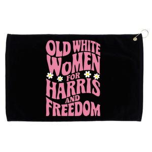 Old White Women For Harris And Freedom Grommeted Golf Towel