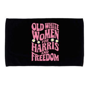 Old White Women For Harris And Freedom Microfiber Hand Towel