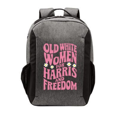 Old White Women For Harris And Freedom Vector Backpack