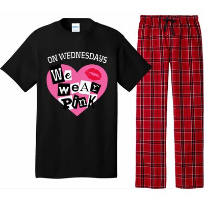 On Wednesday We Wear Pink Funny Valentine Pajama Set