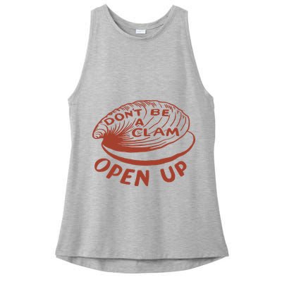 Olivia Wilde Wearing Don’t Be A Clam Open Up Ladies PosiCharge Tri-Blend Wicking Tank