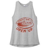 Olivia Wilde Wearing Don’t Be A Clam Open Up Ladies PosiCharge Tri-Blend Wicking Tank