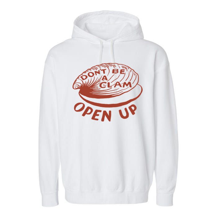 Olivia Wilde Wearing Don’t Be A Clam Open Up Garment-Dyed Fleece Hoodie