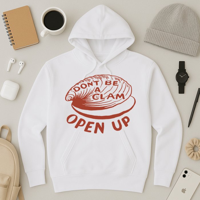 Olivia Wilde Wearing Don’t Be A Clam Open Up Hoodie