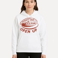 Olivia Wilde Wearing Don’t Be A Clam Open Up Hoodie