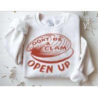 Olivia Wilde Wearing Don’t Be A Clam Open Up Sweatshirt