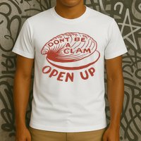 Olivia Wilde Wearing Don’t Be A Clam Open Up T-Shirt