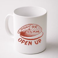 Olivia Wilde Wearing Don’t Be A Clam Open Up Mug