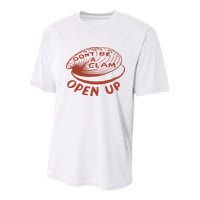 Olivia Wilde Wearing Don’t Be A Clam Open Up Youth Performance Sprint T-Shirt