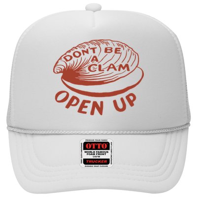 Olivia Wilde Wearing Don’t Be A Clam Open Up Trucker Hat
