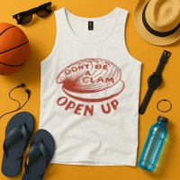 Olivia Wilde Wearing Don’t Be A Clam Open Up Tank Top