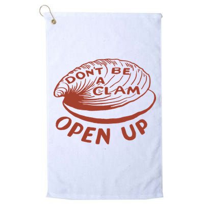 Olivia Wilde Wearing Don’t Be A Clam Open Up Golf Towel