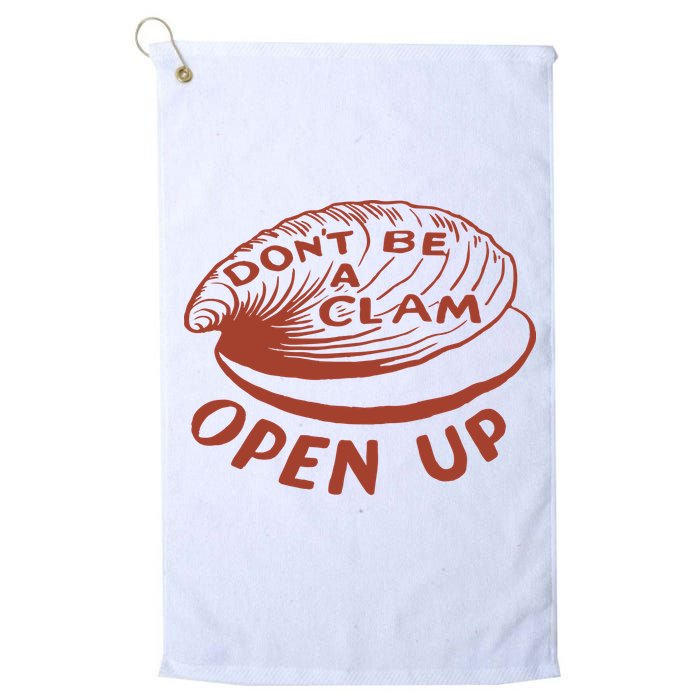 Olivia Wilde Wearing Don’t Be A Clam Open Up Golf Towel
