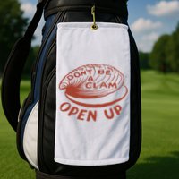 Olivia Wilde Wearing Don’t Be A Clam Open Up Golf Towel