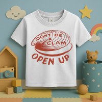 Olivia Wilde Wearing Don’t Be A Clam Open Up Toddler T-Shirt