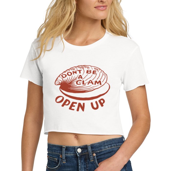 Olivia Wilde Wearing Don’t Be A Clam Open Up Crop Top