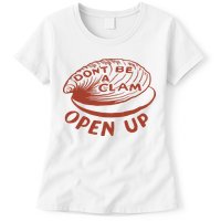 Olivia Wilde Wearing Don’t Be A Clam Open Up Womens T-Shirt