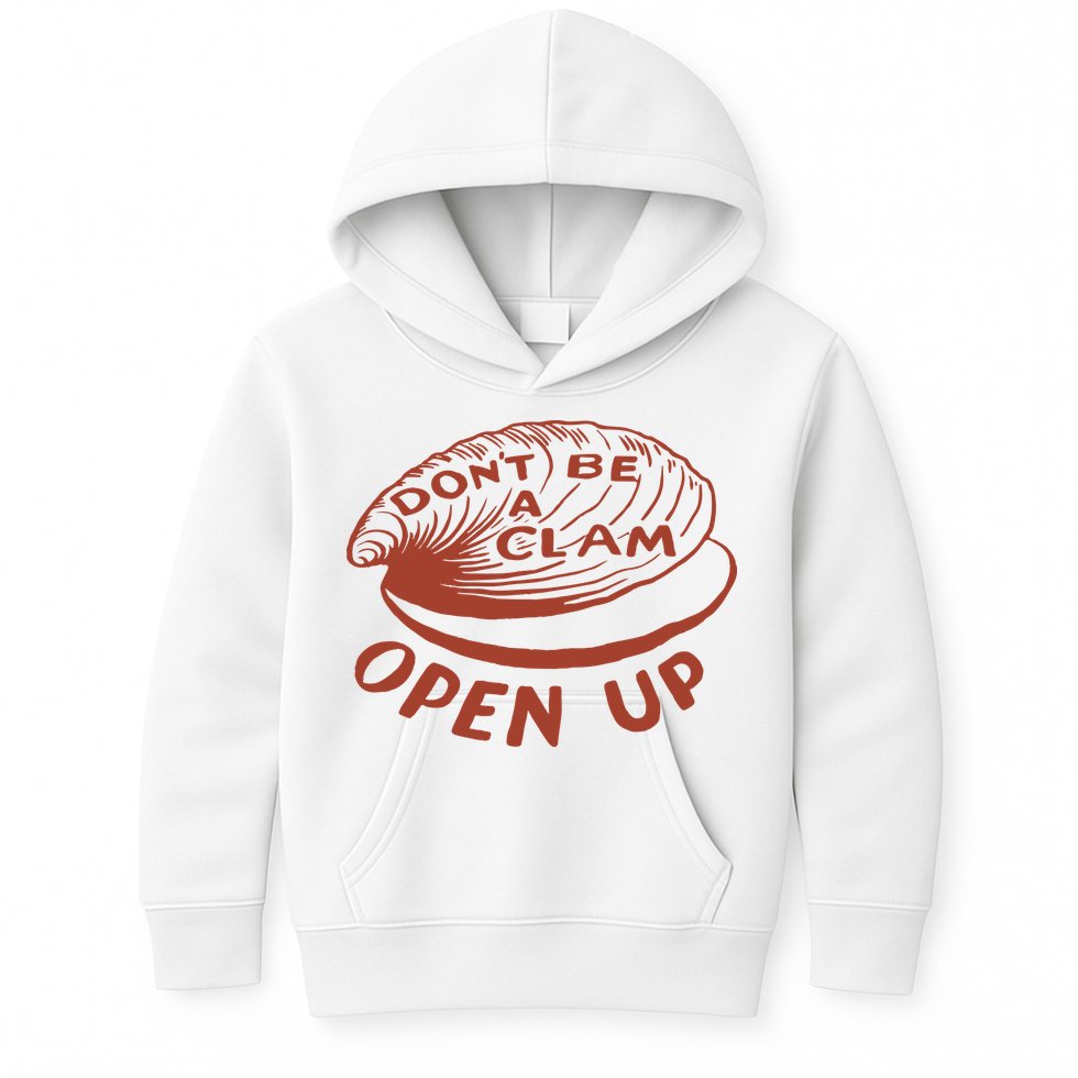 Olivia Wilde Wearing Don’t Be A Clam Open Up Kids Hoodie