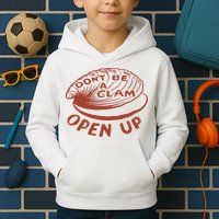 Olivia Wilde Wearing Don’t Be A Clam Open Up Kids Hoodie