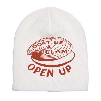 Olivia Wilde Wearing Don’t Be A Clam Open Up Short Acrylic Beanie