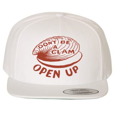 Olivia Wilde Wearing Don’t Be A Clam Open Up Wool Snapback Cap