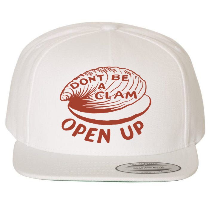 Olivia Wilde Wearing Don’t Be A Clam Open Up Wool Snapback Cap