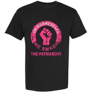 On Wednesdays We Smash The Patriarchy Women Rights Apparel Garment-Dyed Heavyweight T-Shirt