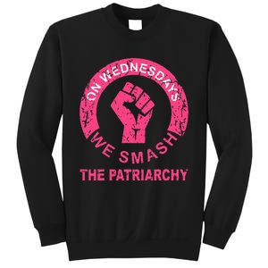 On Wednesdays We Smash The Patriarchy Women Rights Apparel Sweatshirt