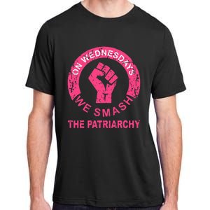 On Wednesdays We Smash The Patriarchy Women Rights Apparel Adult ChromaSoft Performance T-Shirt