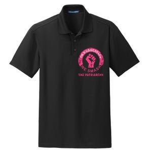 On Wednesdays We Smash The Patriarchy Women Rights Apparel Dry Zone Grid Polo