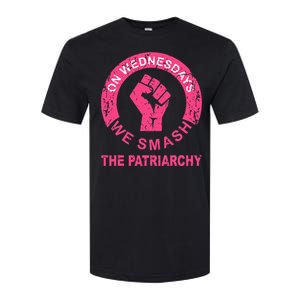 On Wednesdays We Smash The Patriarchy Women Rights Apparel Softstyle CVC T-Shirt