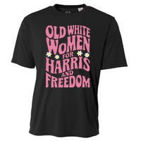 Old White Women For Harris And Freedom Kamala Harris Gift Cooling Performance Crew T-Shirt