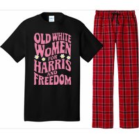 Old White Women For Harris And Freedom Kamala Harris Gift Pajama Set