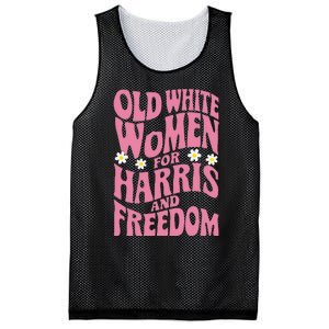 Old White Women For Harris And Freedom Kamala Harris Gift Mesh Reversible Basketball Jersey Tank