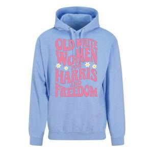 Old White Women For Harris And Freedom Kamala Harris Gift Unisex Surf Hoodie