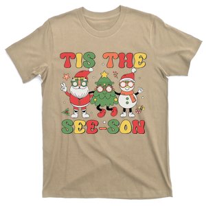 Ophthalmologist Xmas Optometrist Sight Squad Ophthalmic Tech T-Shirt