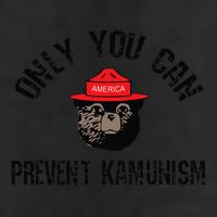 Only You Can Prevent Kamunism Communism 7 Panel Mesh Trucker Snapback Hat