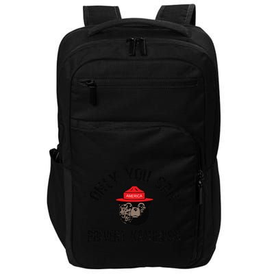 Only You Can Prevent Kamunism Communism Impact Tech Backpack