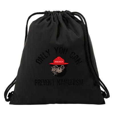 Only You Can Prevent Kamunism Communism Drawstring Bag