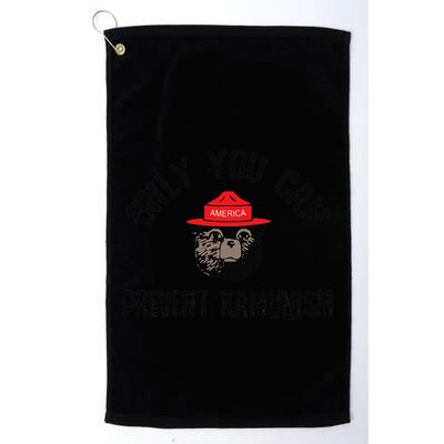 Only You Can Prevent Kamunism Communism Golf Towel