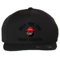 Only You Can Prevent Kamunism Communism Wool Snapback Cap