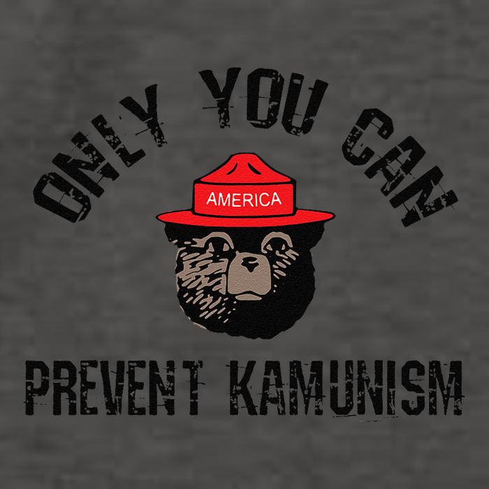 Only You Can Prevent Kamunism Communism Vector Backpack